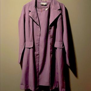 Vintage Lavender Power Suit
